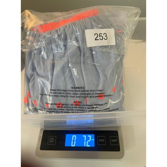 Mini Boden Multi Trim Detail Dress Chambray Flowy - Size Girl's 8 READ - Picture 7 of 7